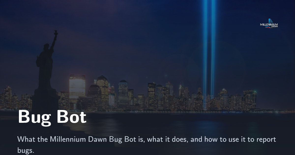 Bug Bot - Millennium Dawn: A Modern Day Mod